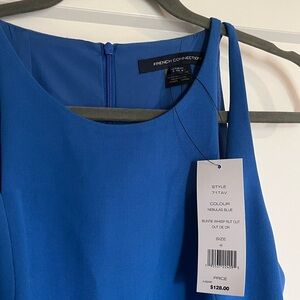 French Connection Nebulas Blue Mini Dress